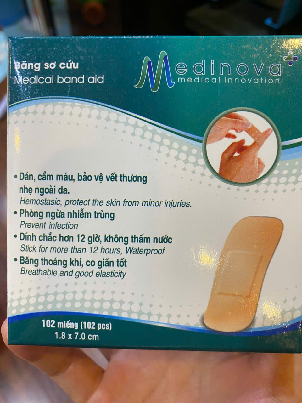 băng go Medinova (H102M 1.8*7.0cm)