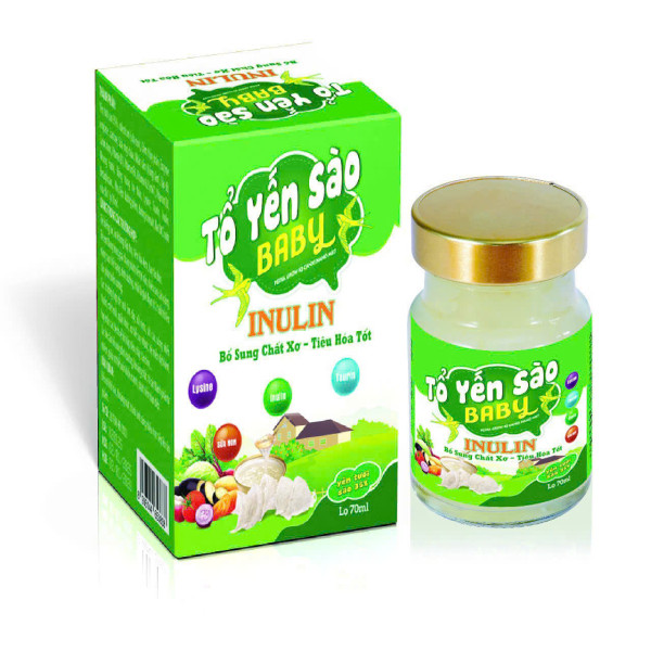 Tổ Yến Sào Baby Inulin _lọ rời  Có Vỏ (H/1 Hũ)