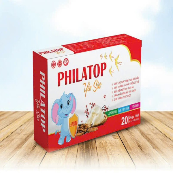 Philatop Yến Sào _Voi, Đỏ Dài, Us (H/20 Ống) Mới _K84