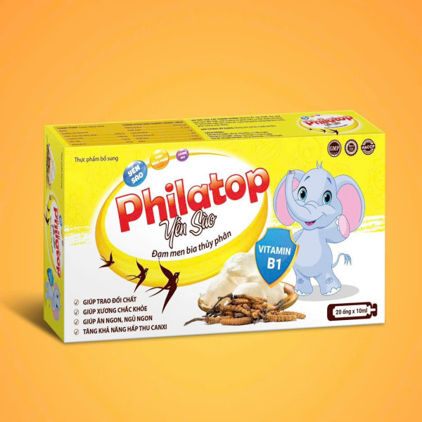 Philatop Yến Sào _Voi, Vàng Dài, Us (H/20 Ống) K84