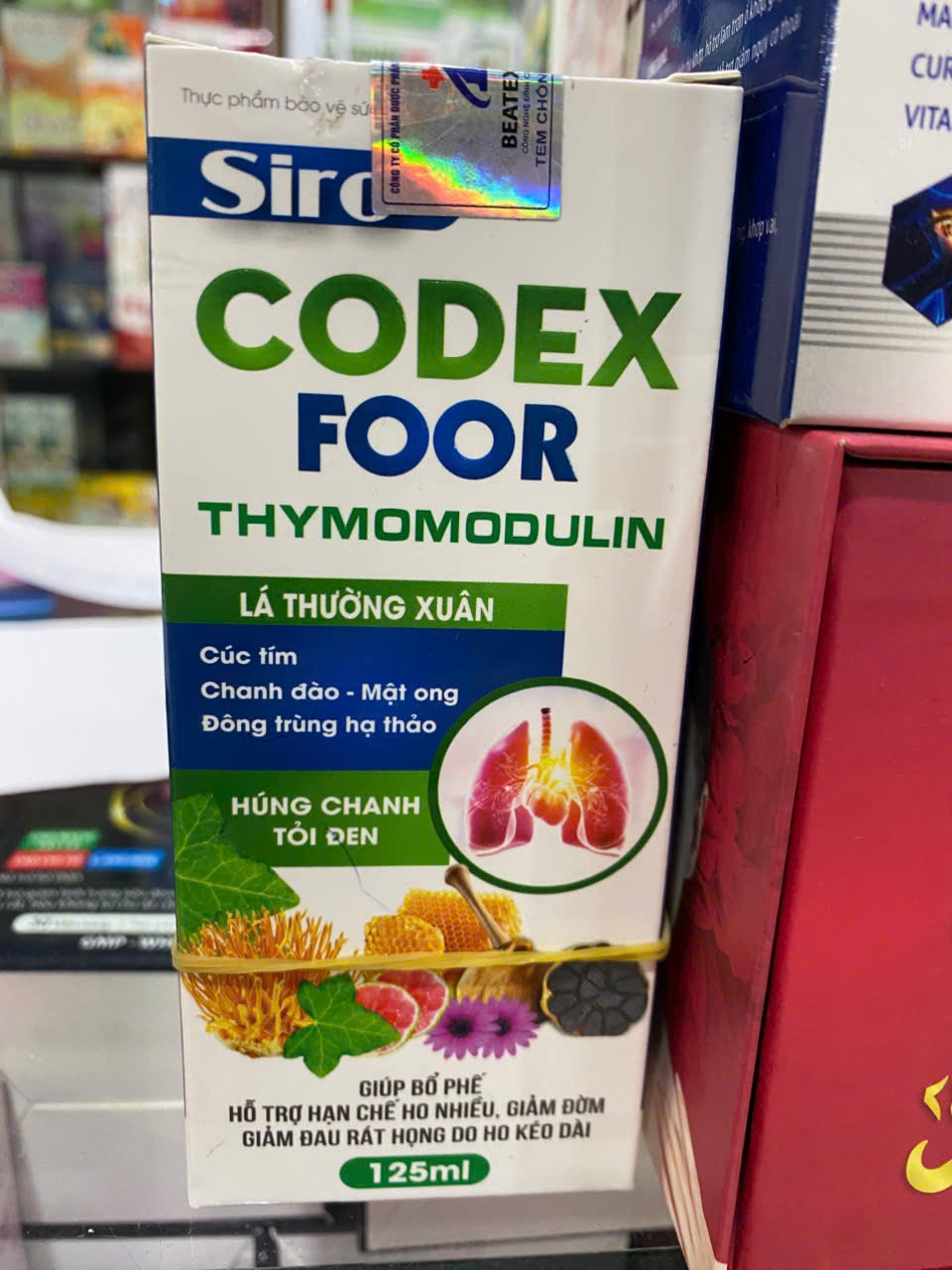 Siro Codex Foor (thymomodulin)