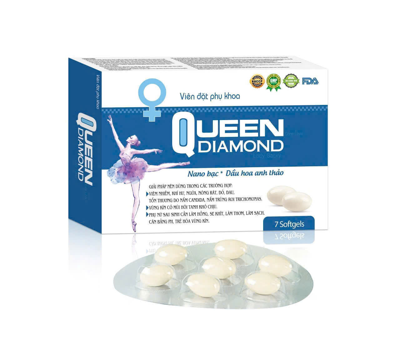 Đặt pk Quuen diamond (H7viên)