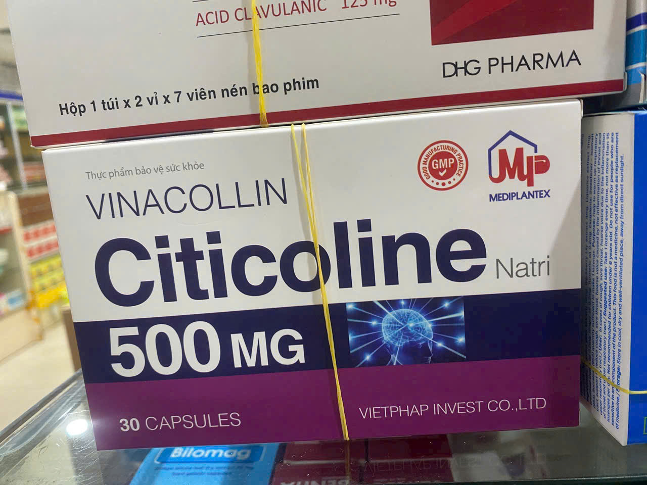 Vinacollin Citicolin 500mg (H30v) Mediplantex