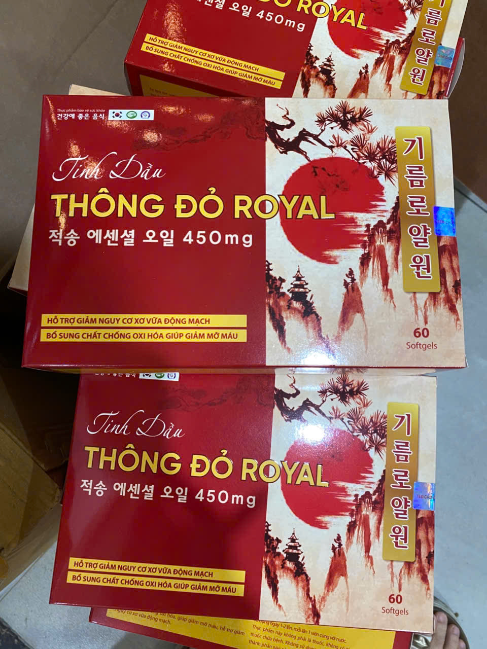 Tinh Dầu Thông Đỏ Royal (H/60v)