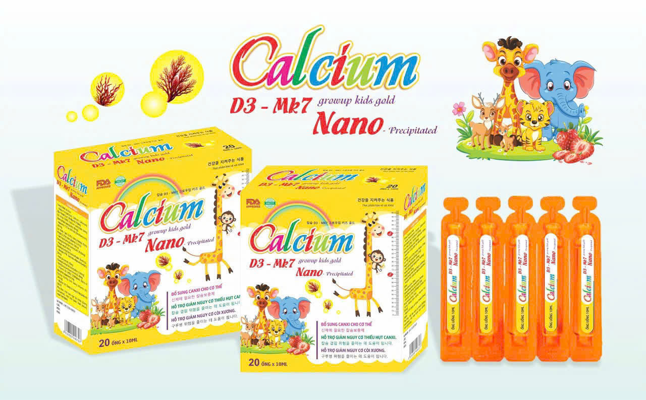 Caclcium D3-MK7 nano_chữ Hàn (H20ống)