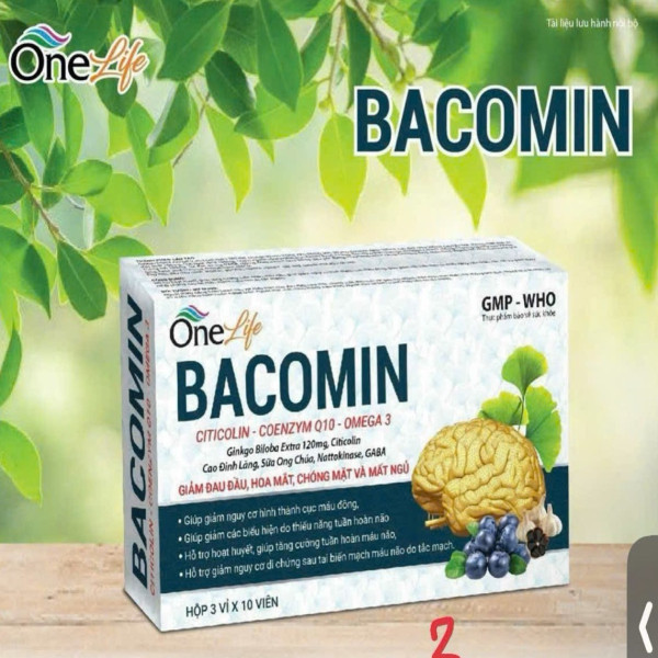 Bacomin Bổ Não Vỉ _Onelife (H/30V)