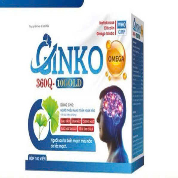 Ginko Omega 360Q10 _Xanh, Cp (H/100V) Full Hóa Đơn