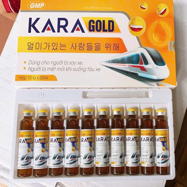Kara Gold say xe nước _Th (H/10 Lọ X 20Ml) D6.28 Full Hóa Đơn