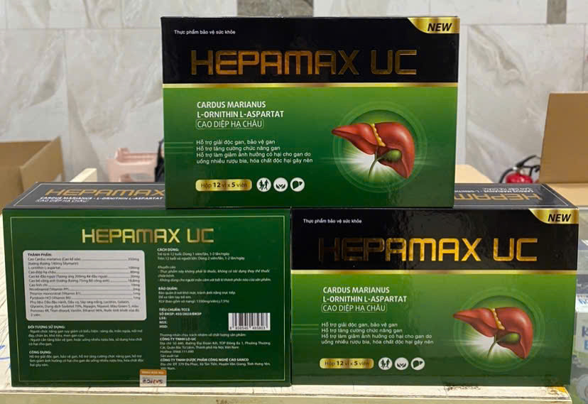 Gan Gỗ Hepamax H 60 Viên