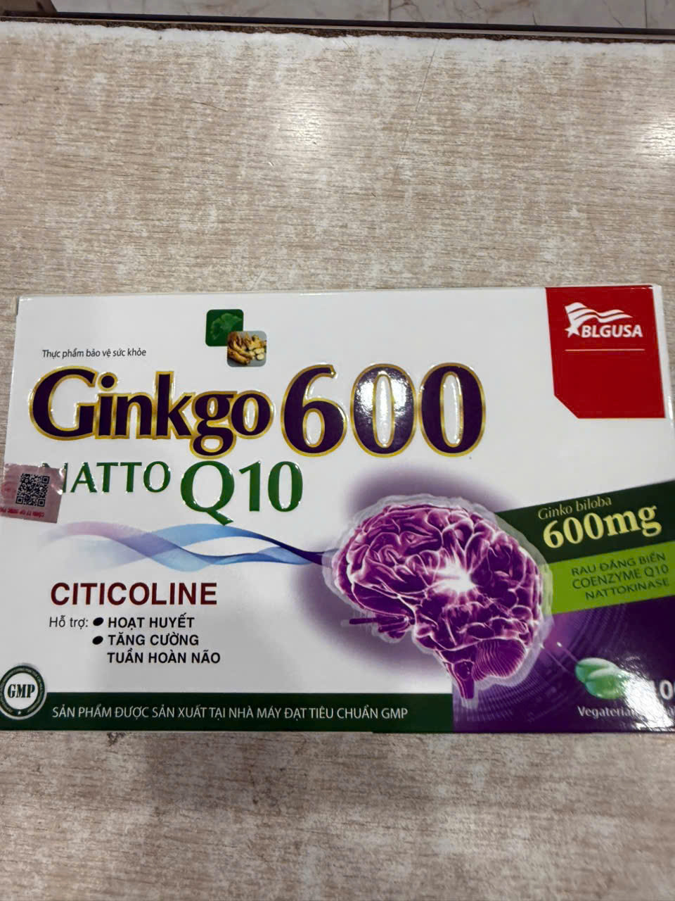 Ginkgo 600mg (H/100v) Blgusa