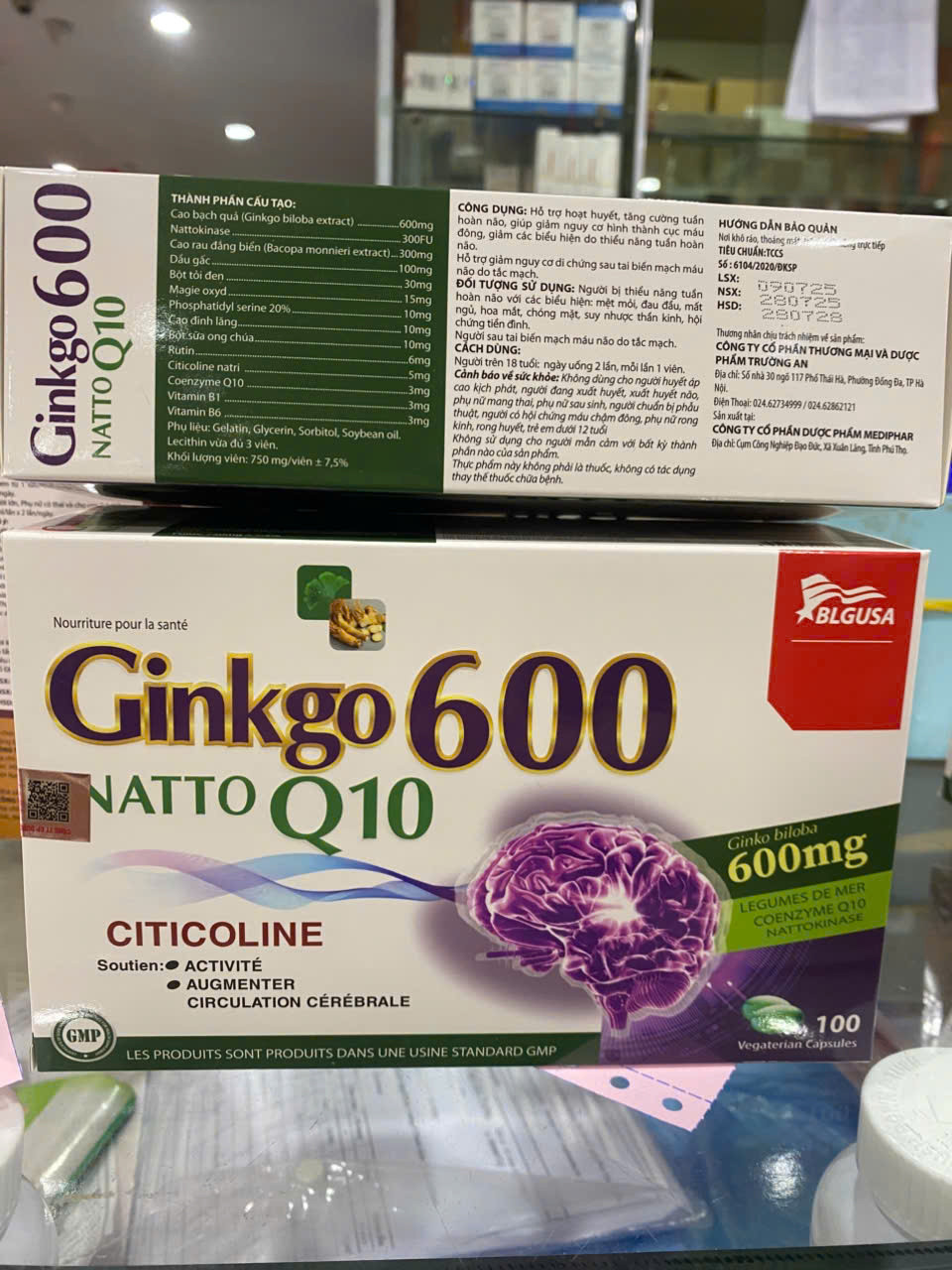 Ginkgo 600mg (H/100v) Blgusa