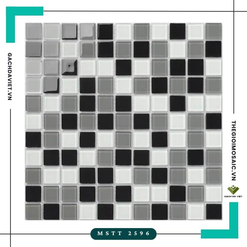 Gạch mosaic bể bơi MSTT-2596