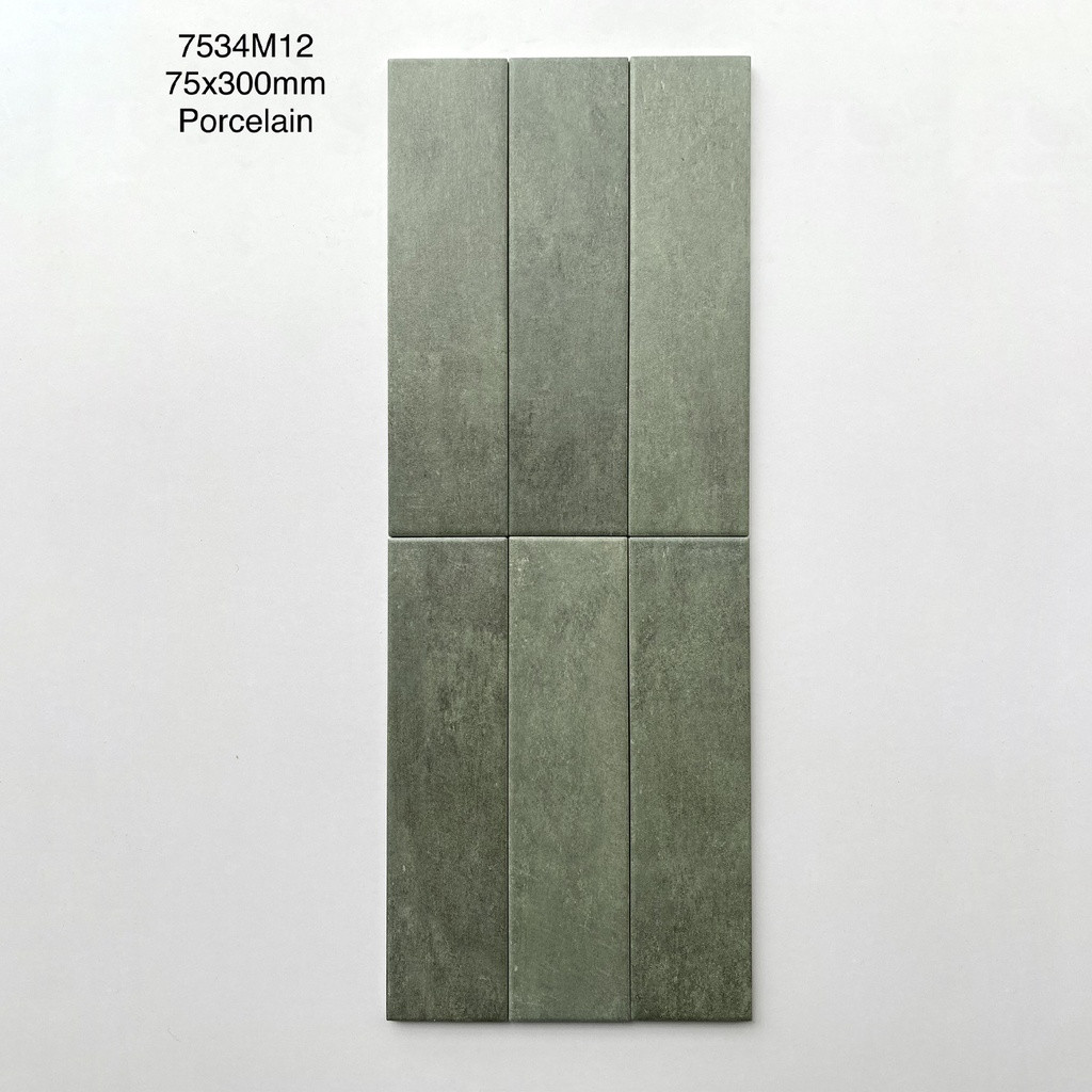 Gạch thẻ trang trí 75x300 Porcelain VGT-7534M12