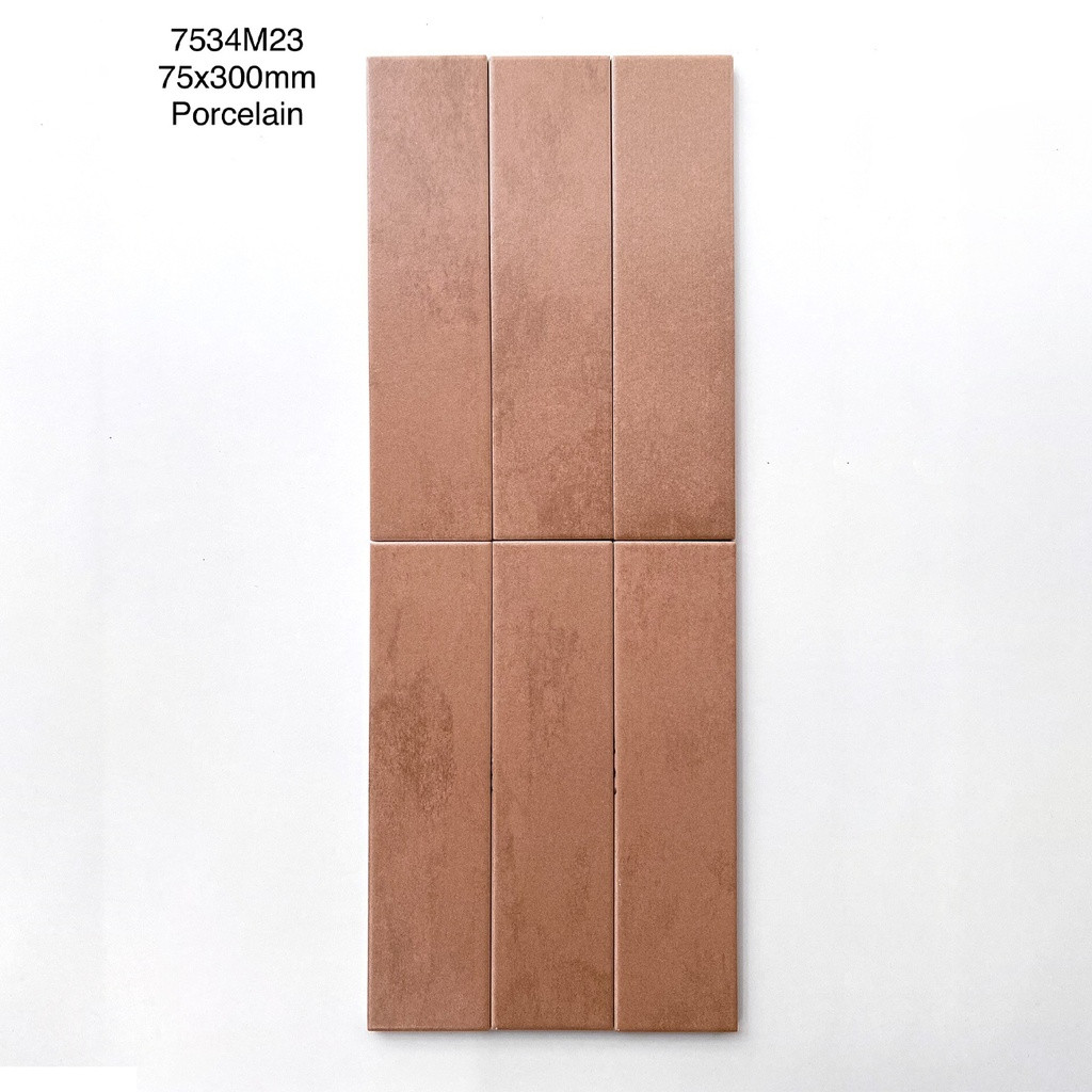 Gạch thẻ trang trí 75x300 Porcelain VGT-7534M23