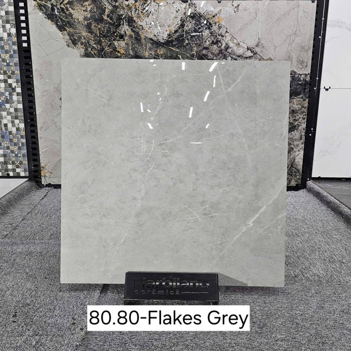 Gạch Ấn Độ KT 80x80cm V-BA-FLAKES GREY