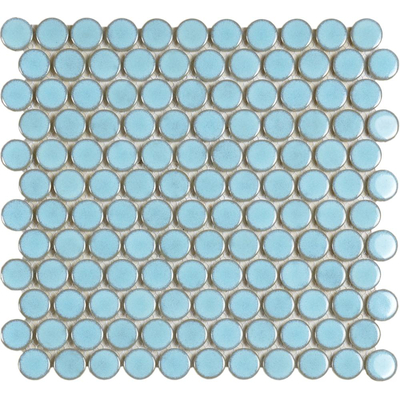 Gạch mosaic bi tròn xanh cobal VAMLR076