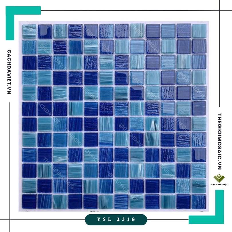 Gạch mosaic KT 23x23 MSXC YSL2318