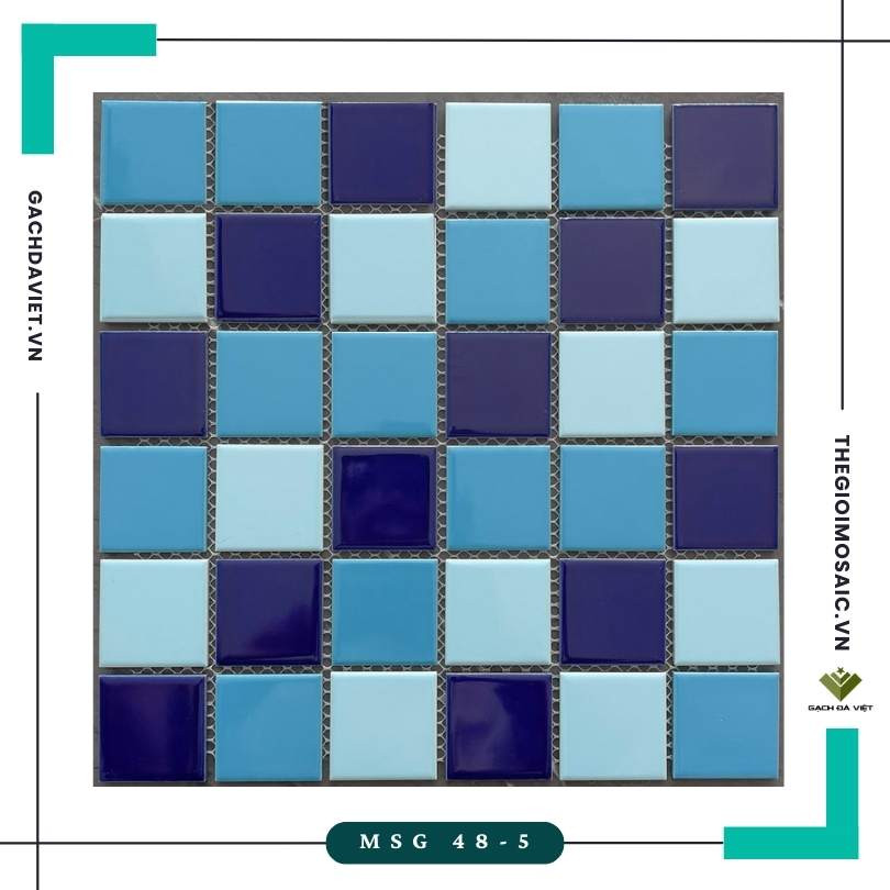 Gạch mosaic gốm KT  48x48 MSG 48-05