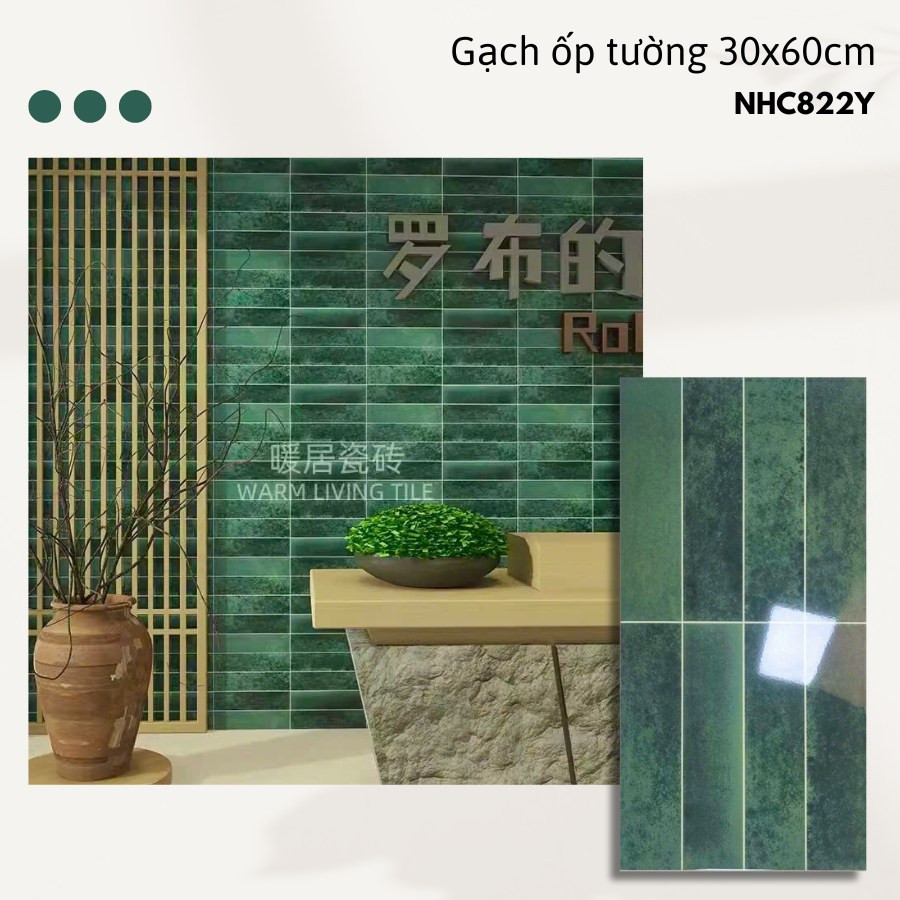 Gạch ốp lát KT 30x60cm V-NHC822Y