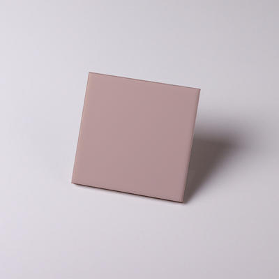 Gạch thẻ ốp tường ngoại thất màu hồng 100x100mm V1018