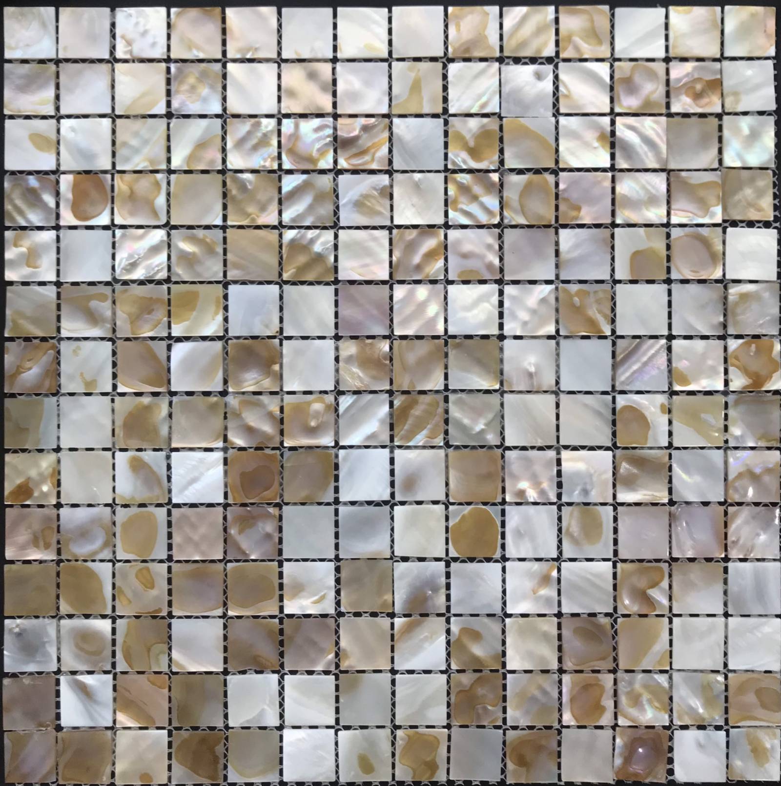Gạch mosaic xà cừ kích thước vỉ 300x300 VMSXC001