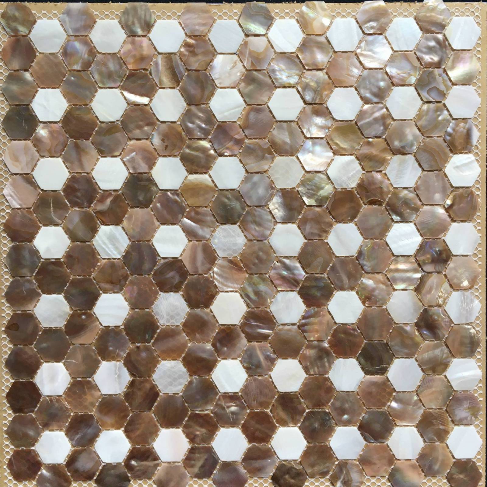 Gạch mosaic xà cừ VMSXC006