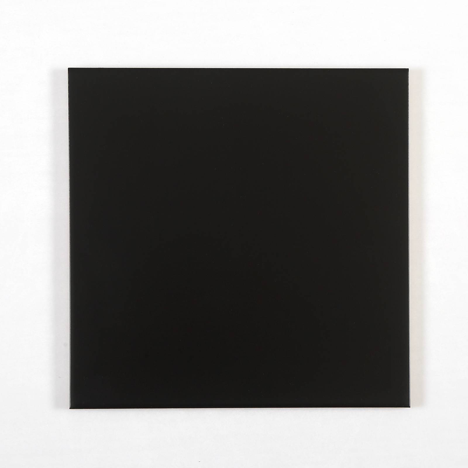 Gạch thẻ trang trí màu đen mờ phẳng KT 100x100mm V1107Y