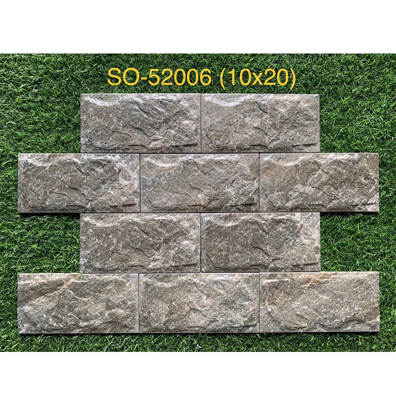 Gạch thẻ ngoại thất KT 10x20cm SO-52006