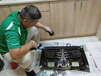 Quy trình sửa chữa bếp chuyên nghiệp