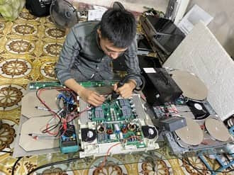 Chuyên sửa bếp từ tại nhà cho khách hàng