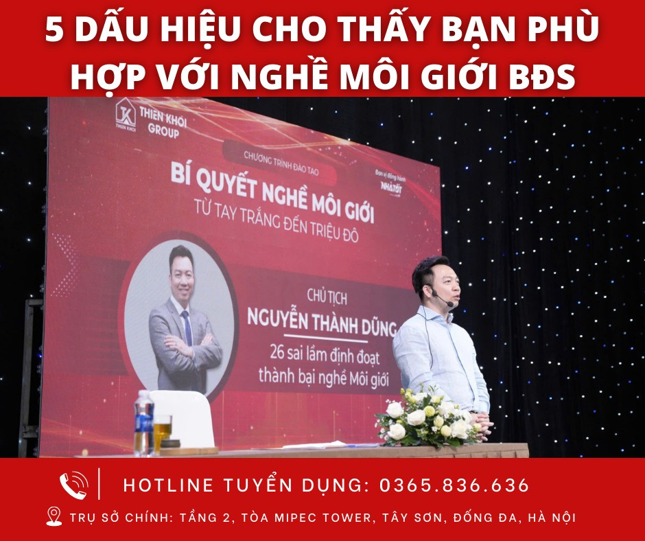 CƠ HỘI VIỆC LÀM BẤT ĐỘNG SẢN