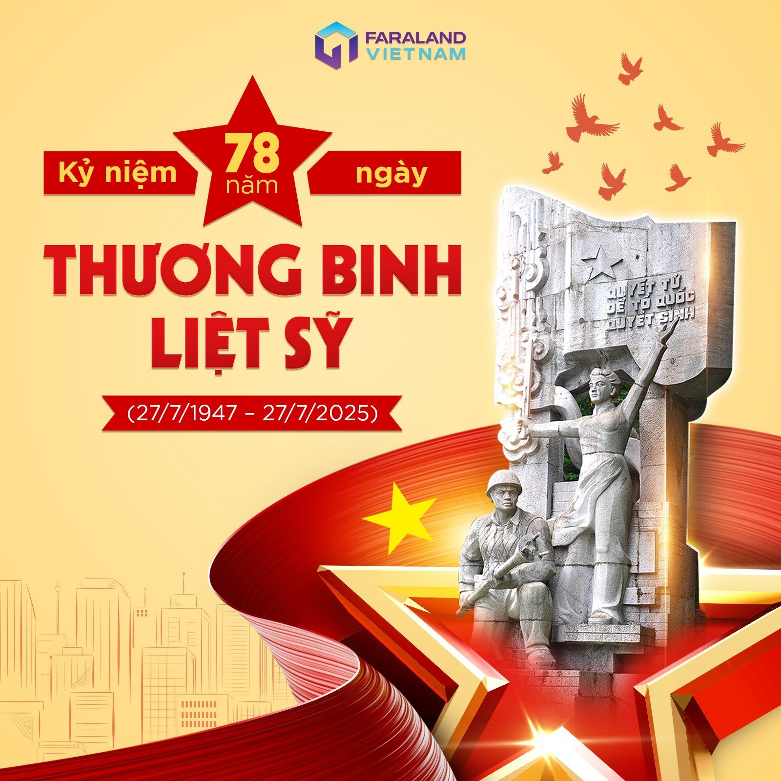 KỶ NIỆM 78 NĂM NGÀY THƯƠNG BINH – LIỆT SỸ (27/7/1947 – 27/7/2025)