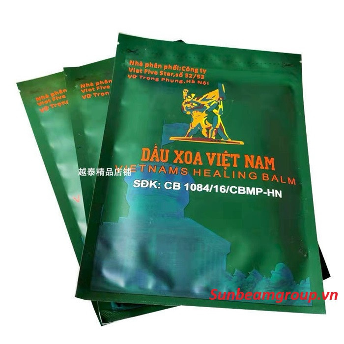 CAO DÁN DẦU XOA VIỆT NAM - Hộp 200 miếng dán