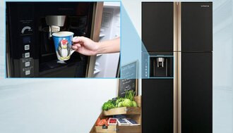 Tủ lạnh panasonic hỏng chức năng đổ đá tự động Tủ lạnh panasonic hỏng chức năng đổ đá tự động