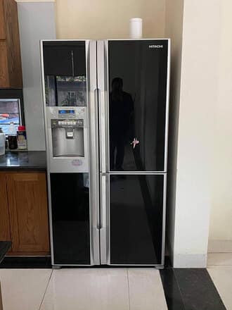 Tủ lạnh hitachi bị mất gas nên chạy không lạnh