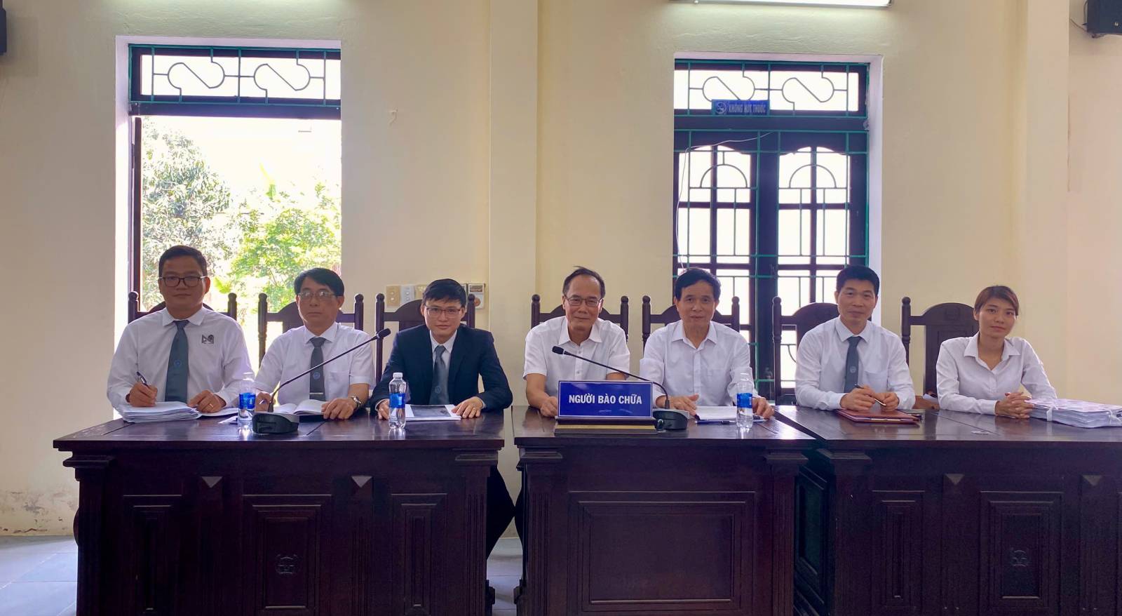 Bào chữa trong vụ án về tội 